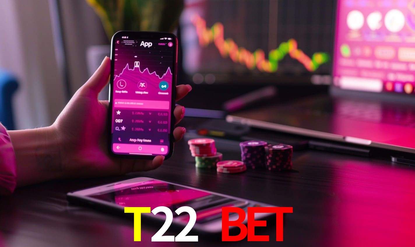 Recursos Exclusivos do App T22 BET - Modo Offline, Login Biométrico